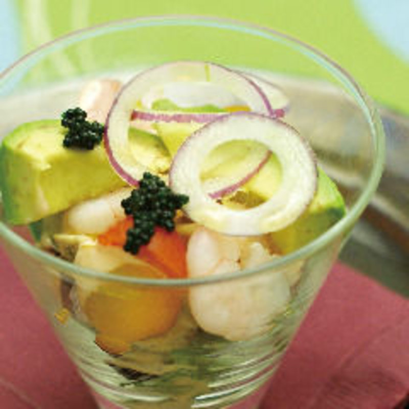 海老とアボカドのカクテルサラダ(PASTINOVA シャポー市川店)