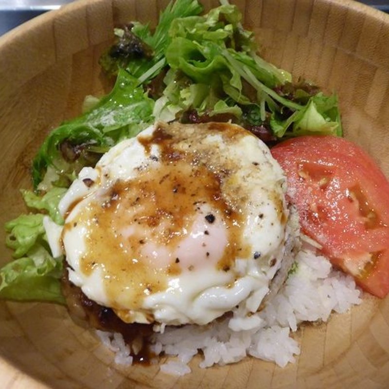 ロコモコ(きゅうろく鉄板焼屋 香里園)