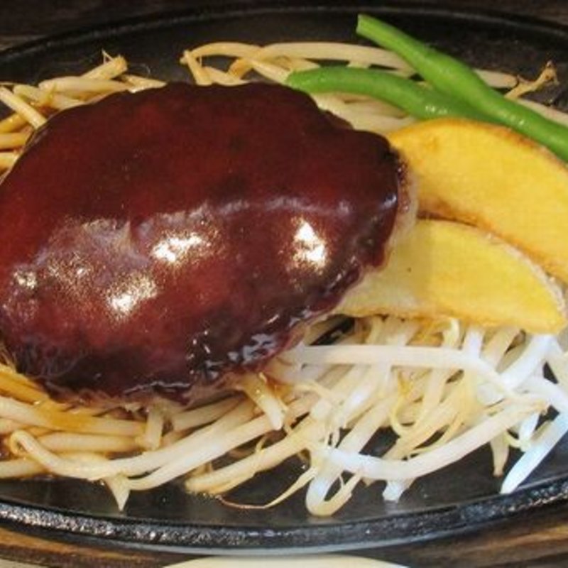 デミグラスやわらかハンバーグ(1ポンドの ステーキ ハンバーグ タケル 西中島店)