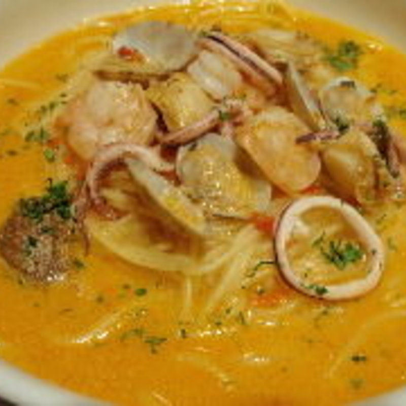 海の幸のクリームパスタ(生パスタ専門店 SPIGA 松戸店 （スピガ）)