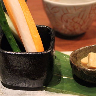 豆腐の味噌漬(九頭龍蕎麦 本店)