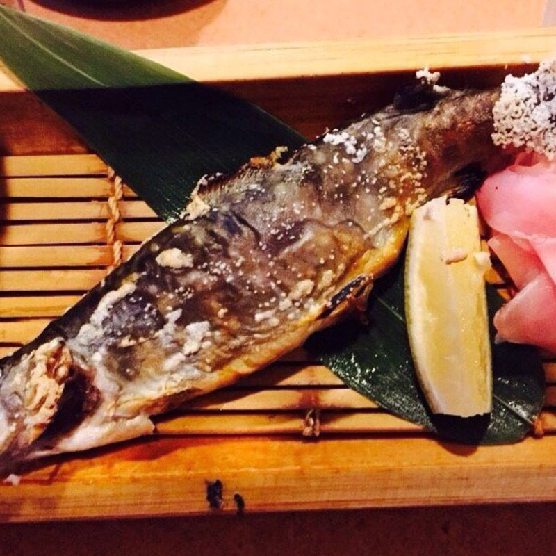 イワナの塩焼き(滋養料理 山法師 （じようりょうり やまぼうし）)