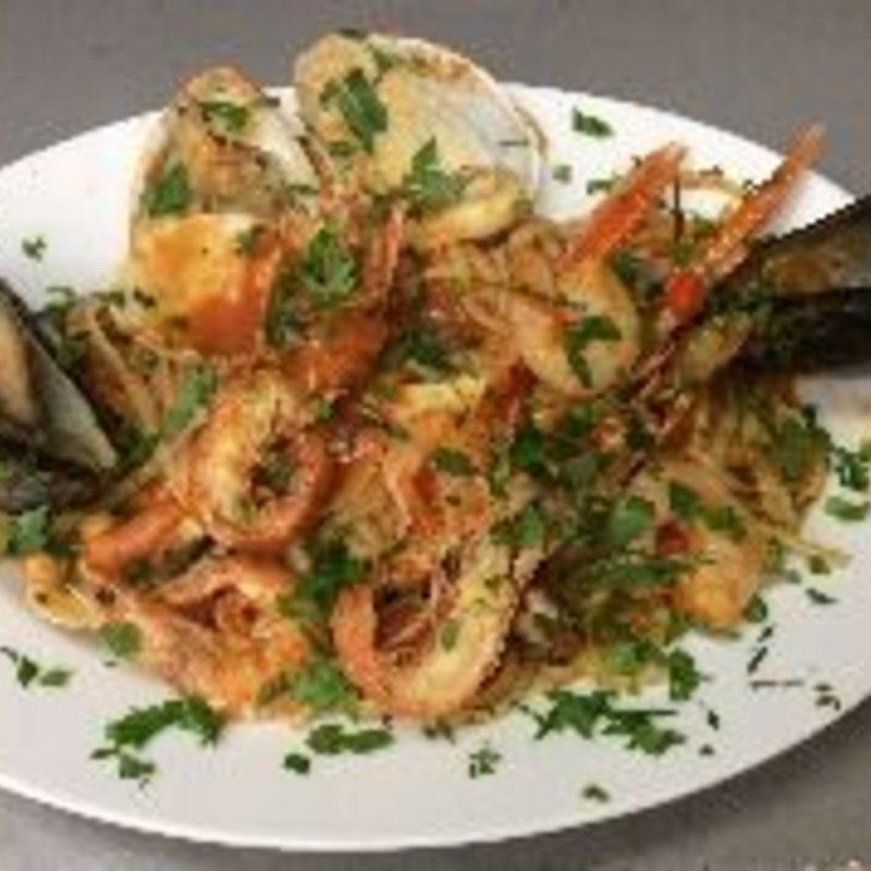 魚介のペスカトーレ(タベルナ・デル・ヴィットリオ)