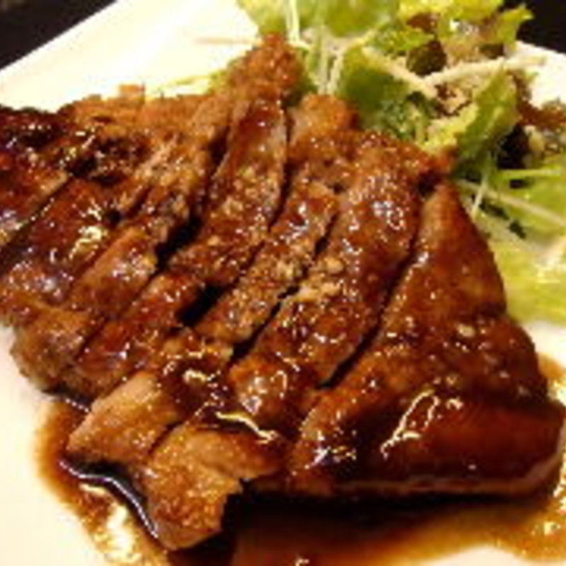 豚肩ロースのソテー(食楽旨い肴)