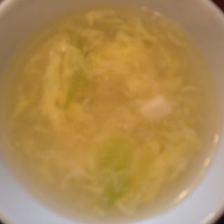 玉子スープ(中国料理 萬福楼(マンプクロウ) 新館)