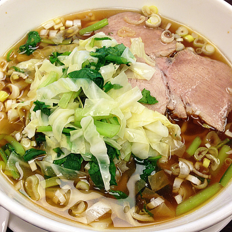 醤油ラーメン＋小チャーハン(上海食府 恵比寿店)