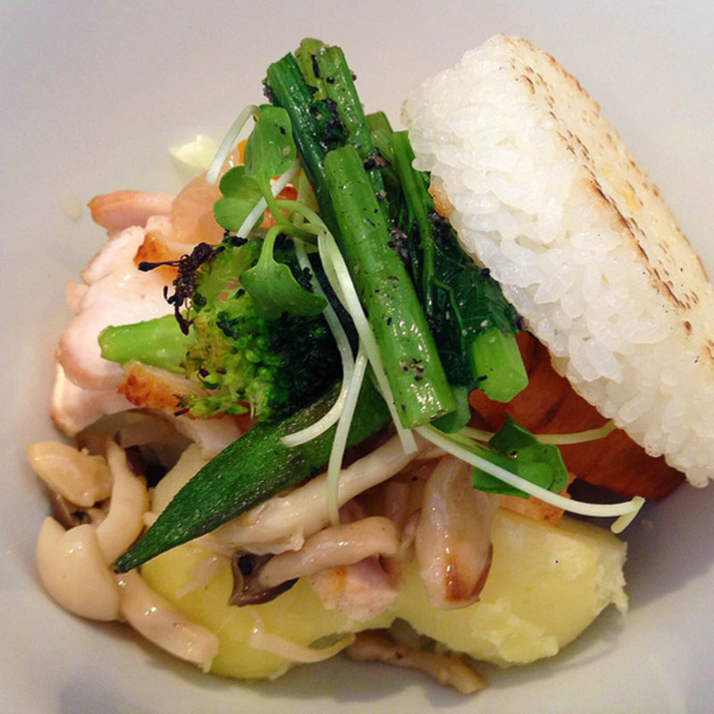 デラッセ特製 焼きリゾット丼ランチ(デラッセ)