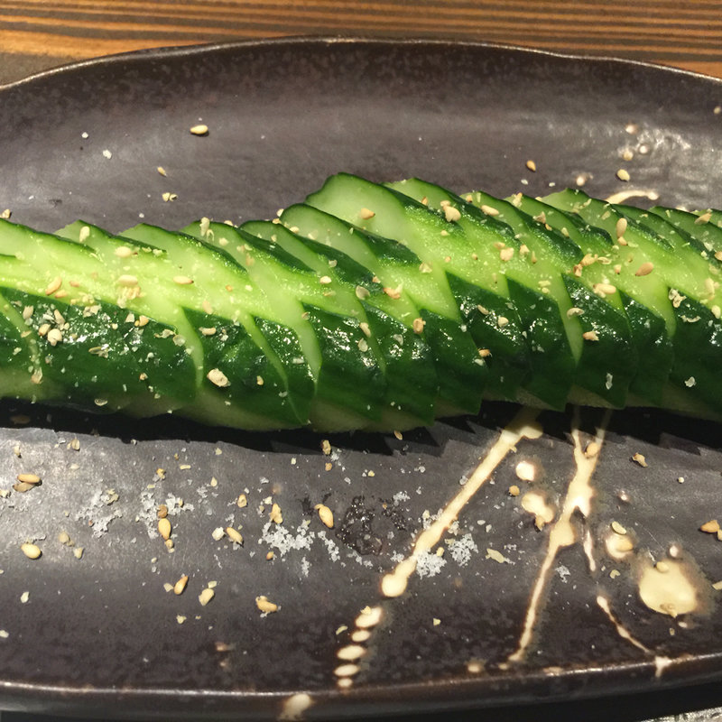 きゅうりの浅漬け(こことり)