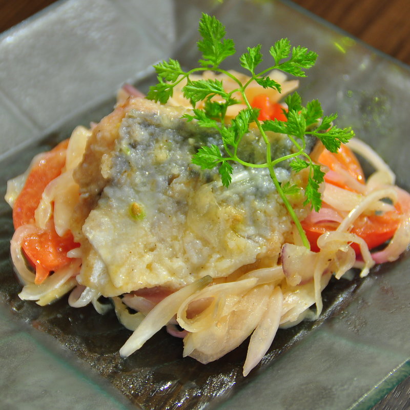 アジのエスカベッシュ(アートレッグカフェ)