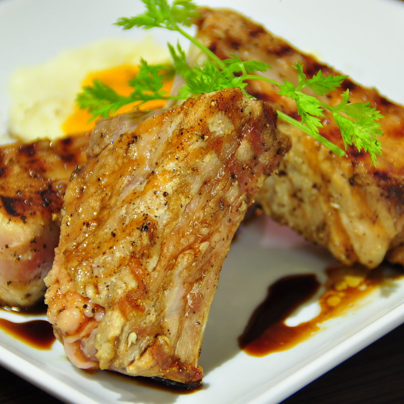 黒豚のロースト(アートレッグカフェ)