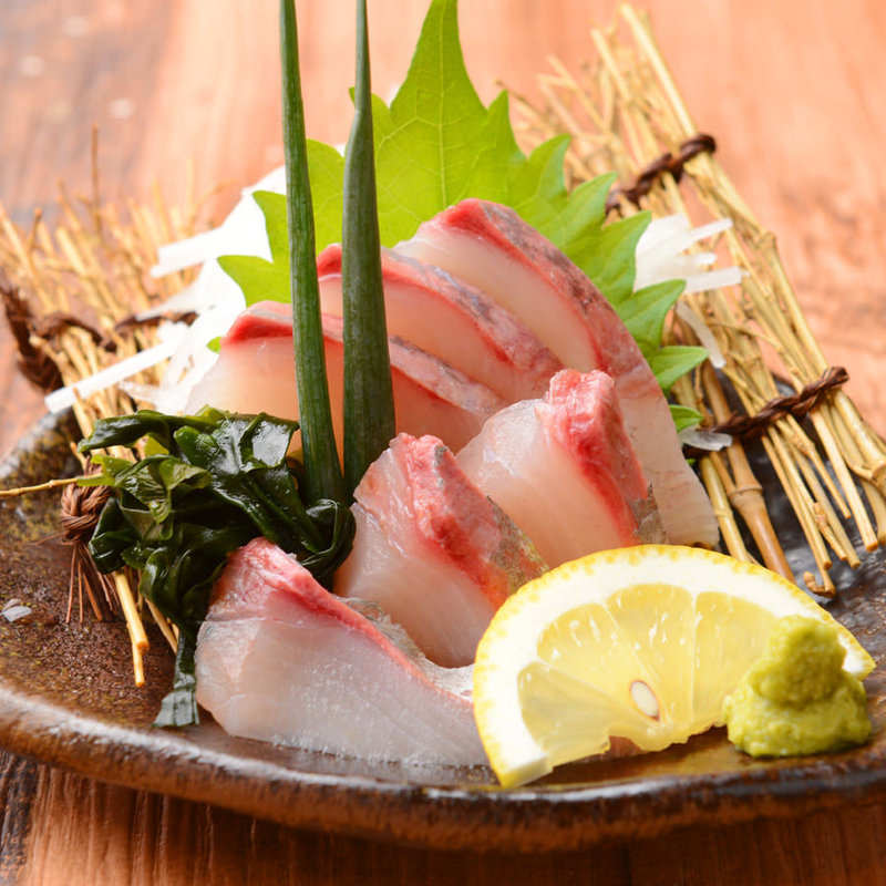 カンパチ刺し(まるし本八幡北口店 )