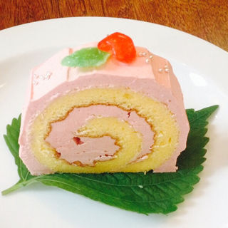 季節のケーキ(紫陽花)(カフエマメヒコ 三軒茶屋店)
