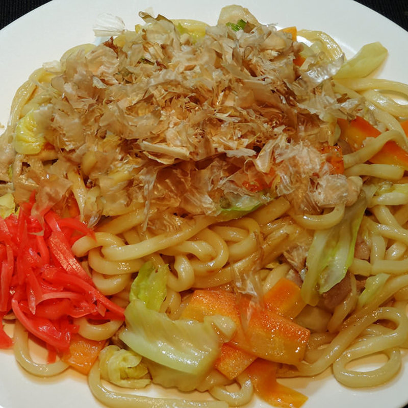 焼きうどん(くつろぎや)