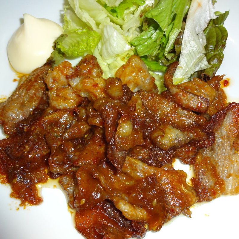 スタミナ定食　ランチ(くつろぎや)