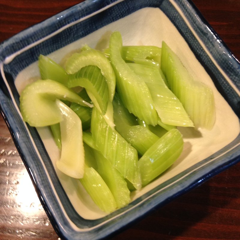 セロリの浅漬け(紅とん 大森北口店 )
