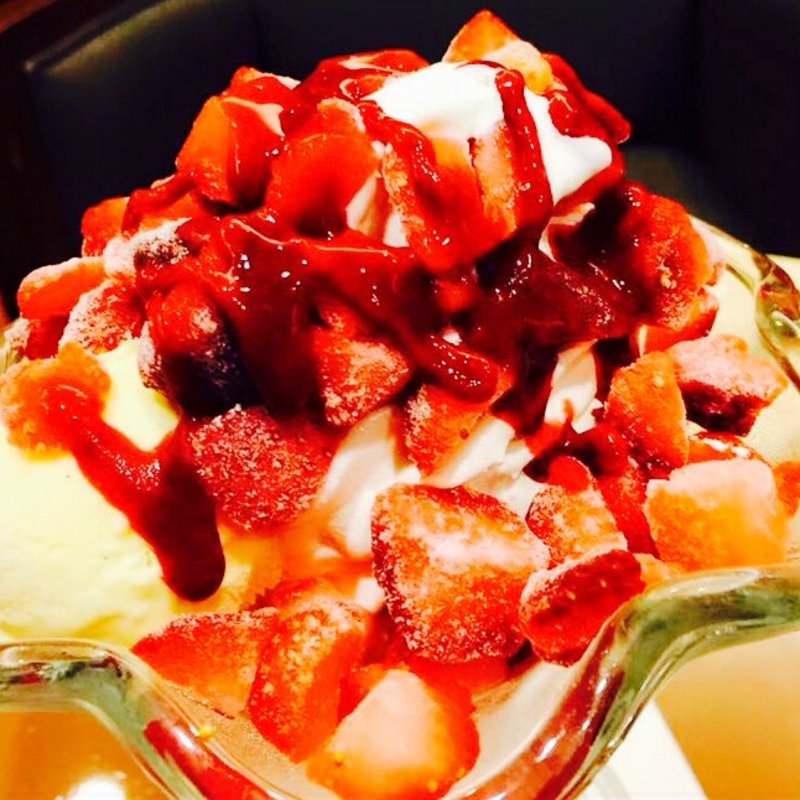 いちごミルクフラッペ(サンマルクカフェ プロメナ神戸店)