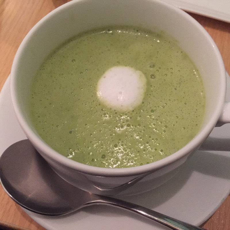 クレソンのポタージュスープ(コム・デ・ジュルノー)