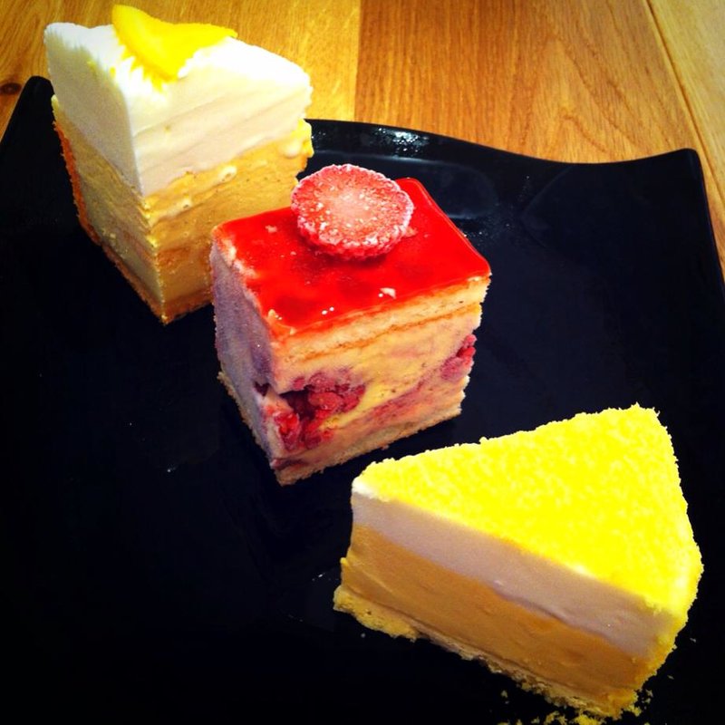 アントルメグラッセ　3種盛り(グラッシェル 表参道店)