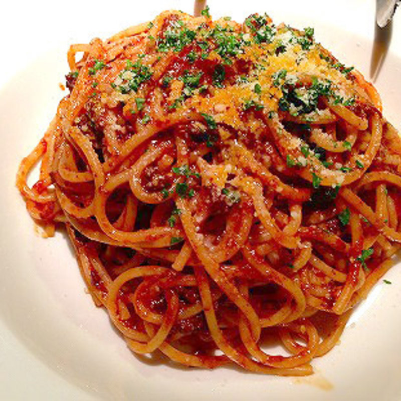 牛ひき肉のラグー　スパゲッティ(Trattoria moderna Gatti)