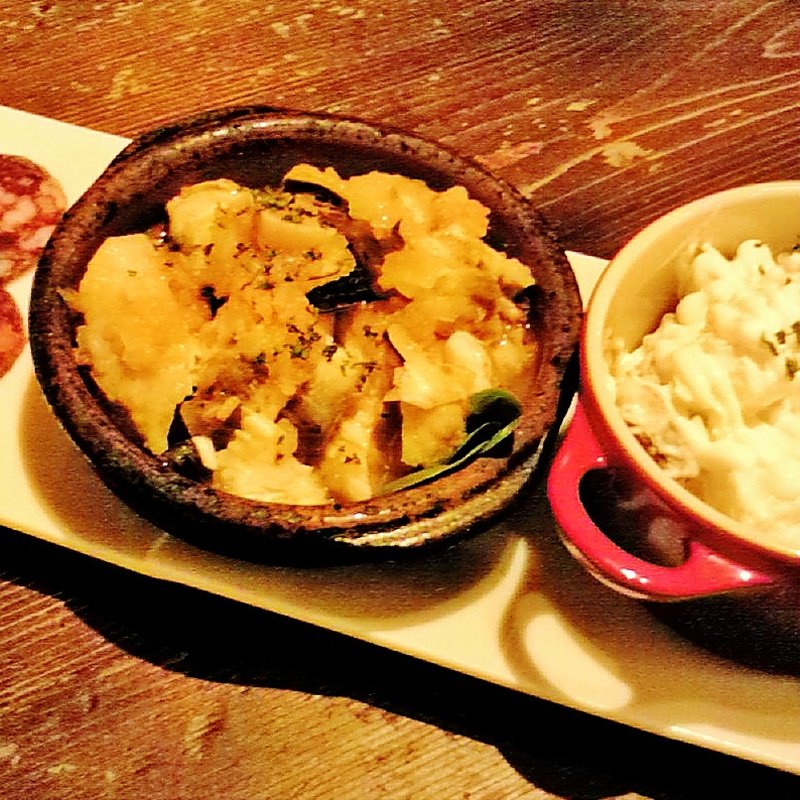 ミガミゴのオススメタパス(スペイン小皿料理）3種盛(ミガミゴ バルダイニング （miga.migo bar.dining.）)