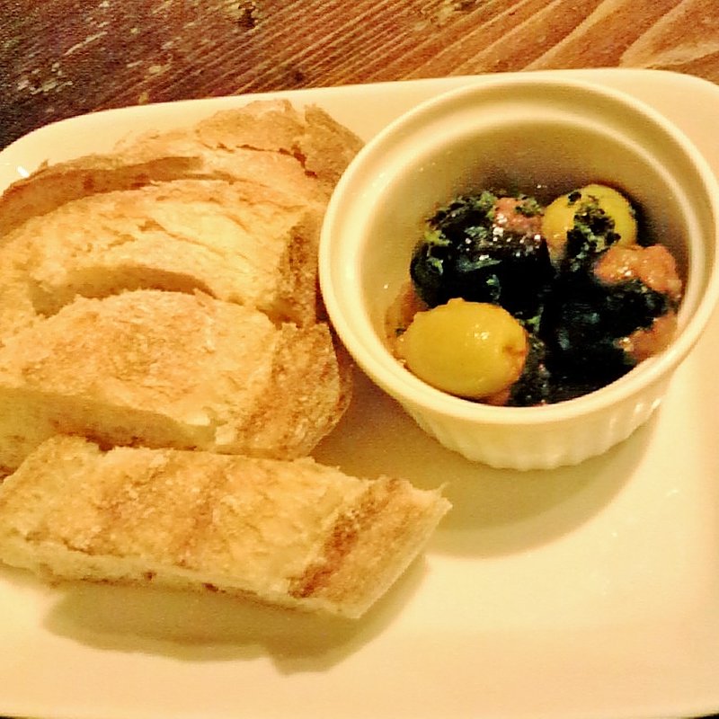 オリーブのラタトゥユ和え(ミガミゴ バルダイニング （miga.migo bar.dining.）)