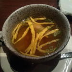 藤枝牛スープ(ハンバーグ&ステーキ 芝浦)