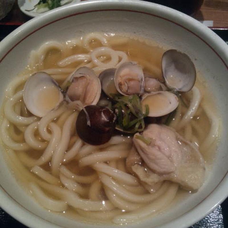 桑名蛤うどん(歌行燈ゑべっさん)