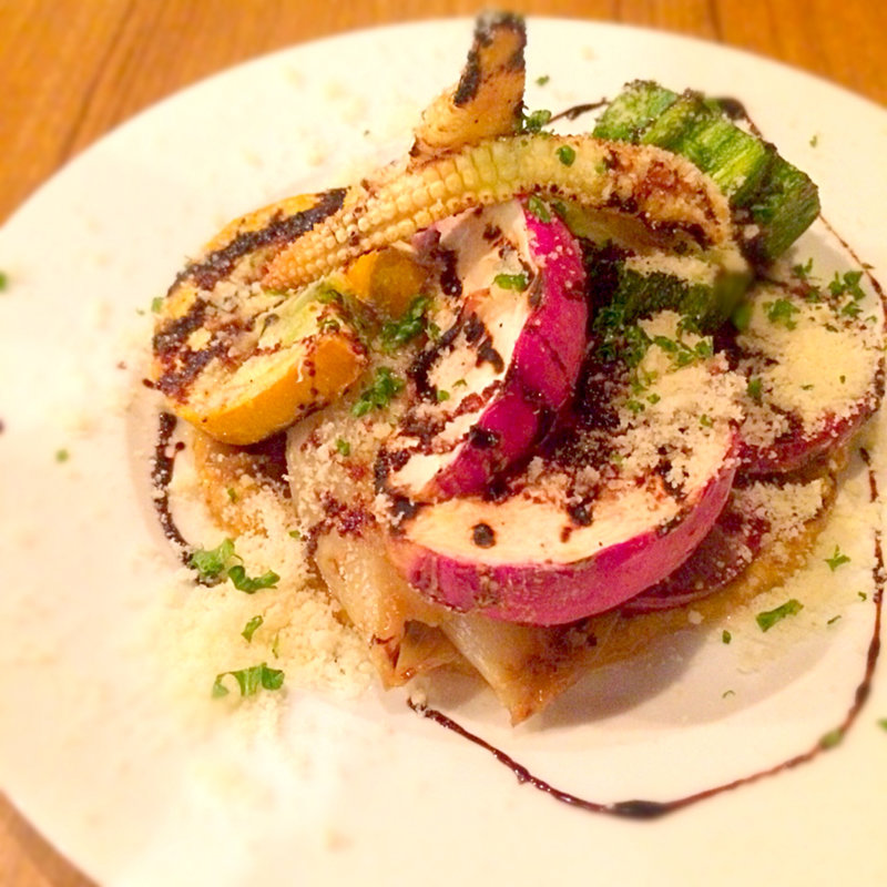 ルコラステーションのグリル野菜(ギャツビー)