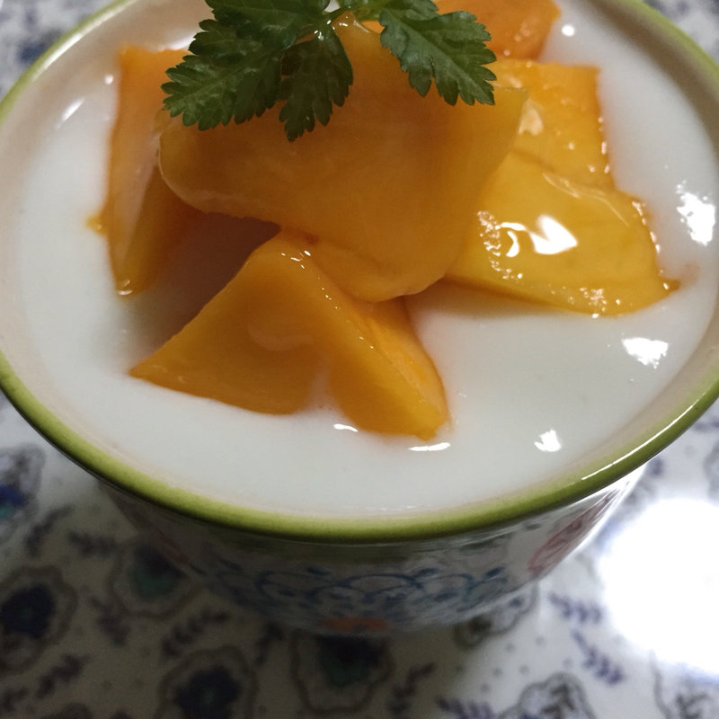 マンゴープリン(ナチュール・シロモト 欽明台店 （Patisserie Nature Shiromoto）)