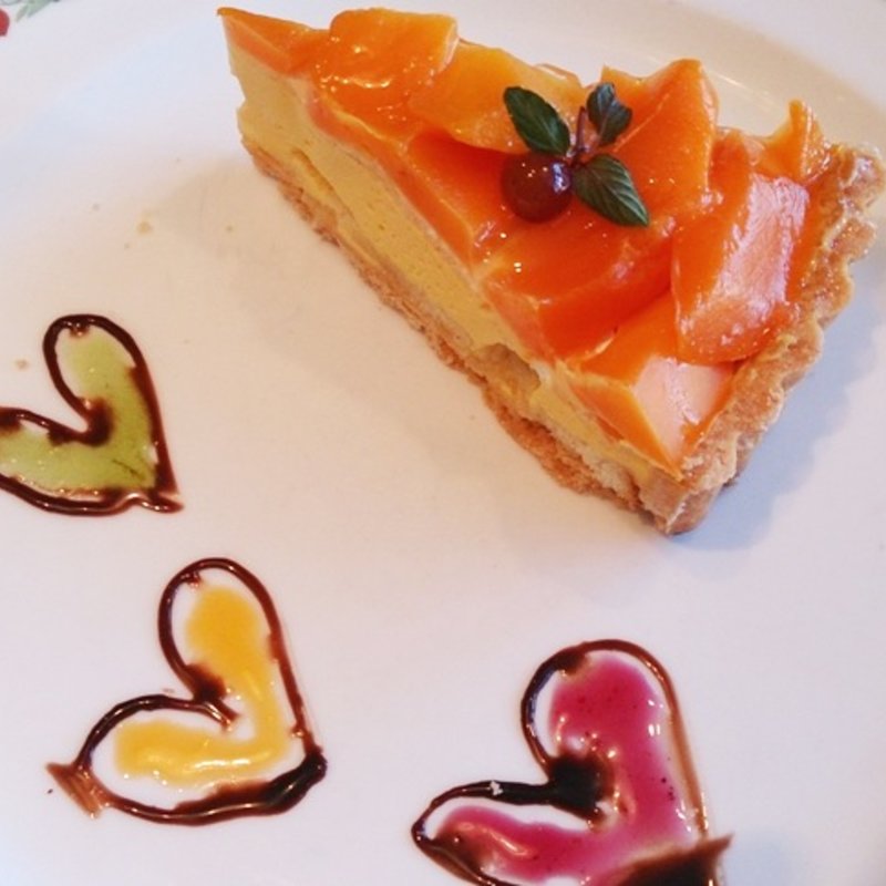 アップルマンゴーのタルト(ピッツェリア マルデナポリ新横浜店)