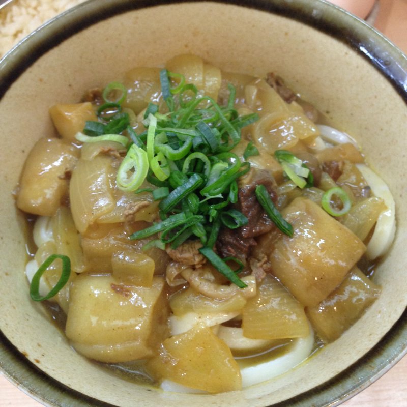 カレーうどん(讃岐うどん工房 かどっこ)