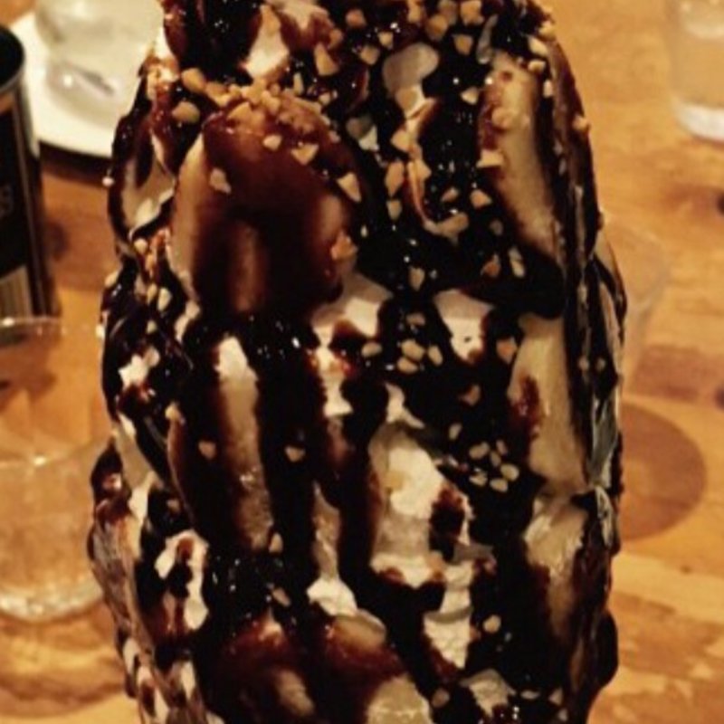 チョコレートパフェ(パフェ専門店 スイーツカフェ KANARIYA 鶴橋本店)