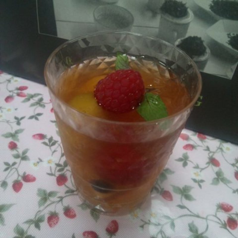 フルーツティーゼリー(ザ・ダージリン　新百合ヶ丘店)