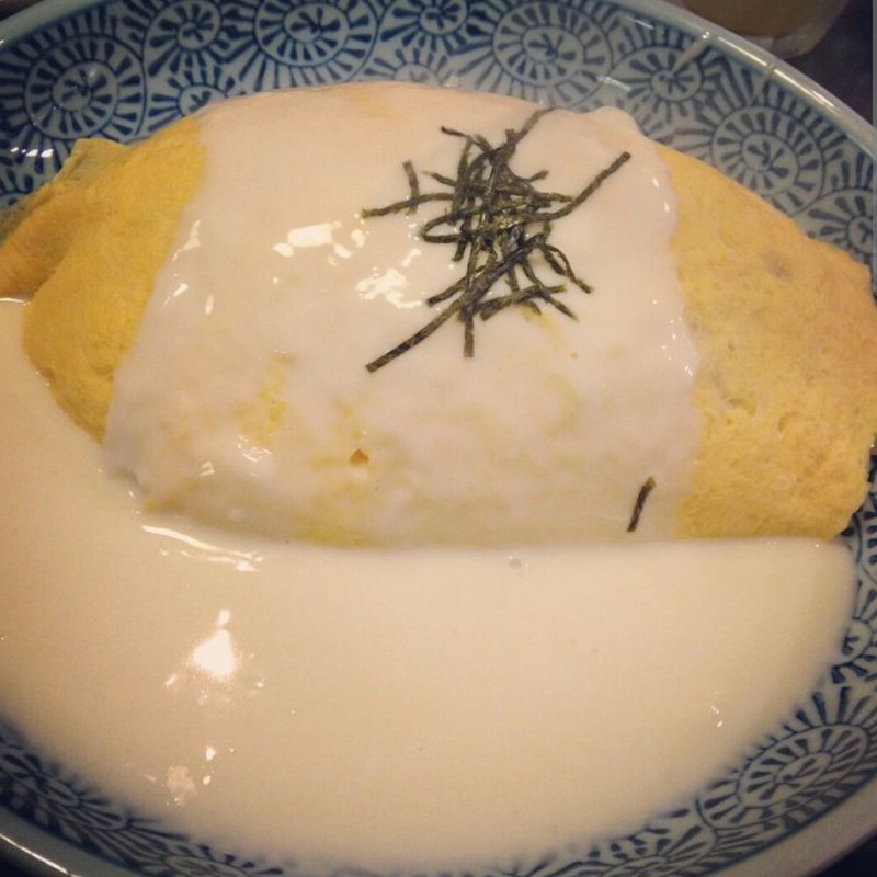 明太子オムライス (おむらはうす 出町柳店 )