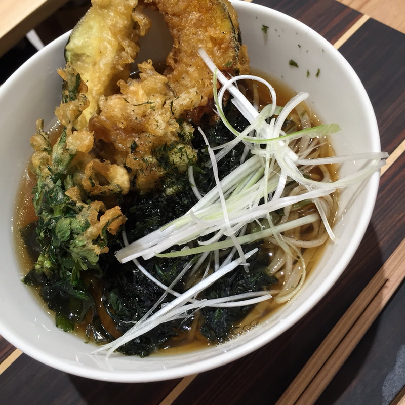 季節のてんぷらそば(きみのそば )