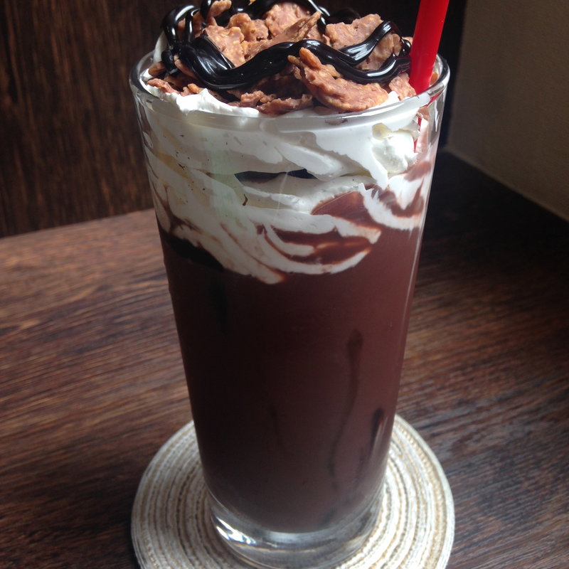 チョコココアフロート(positive cafe)