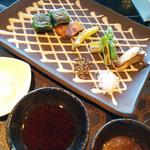 鉄板焼きのコース　（魚・お肉）(鉄板焼 RURI)