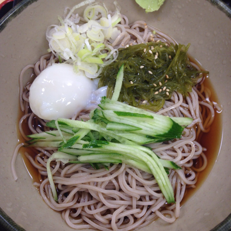 メカブそば(蕎麦処　あいづ)