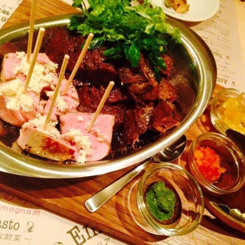 茹で肉3種盛り合わせ(IL BOLLITO +（イル ボッリート プラス） イタリアン 飯田橋)