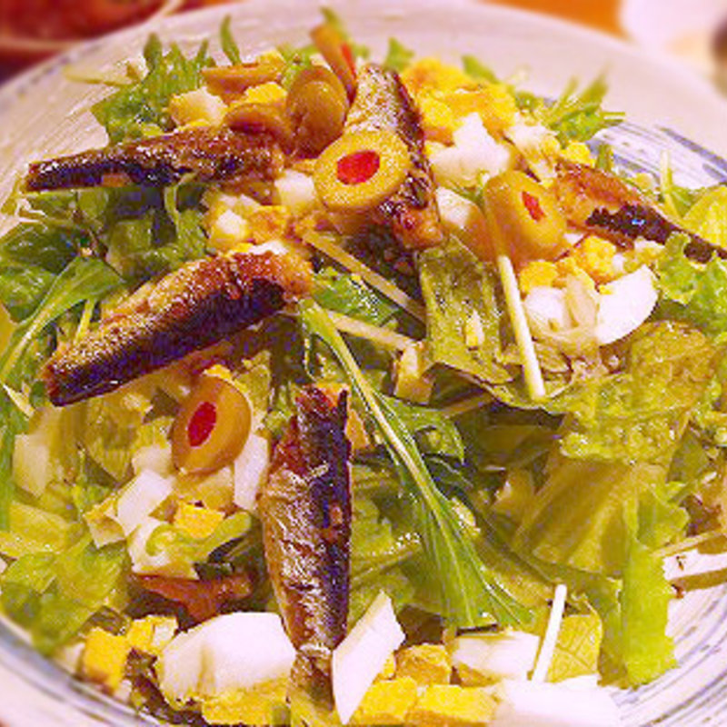 アンチョビのサラダ(お箸Bar 火蔵 川崎駅チネチッタ通り店 （オハシバー ポックラ）)