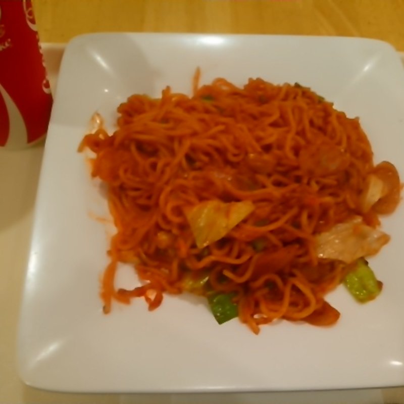 ナポリタン焼きそばMドリンクセット(イトーヨーカドー 横浜別所店)