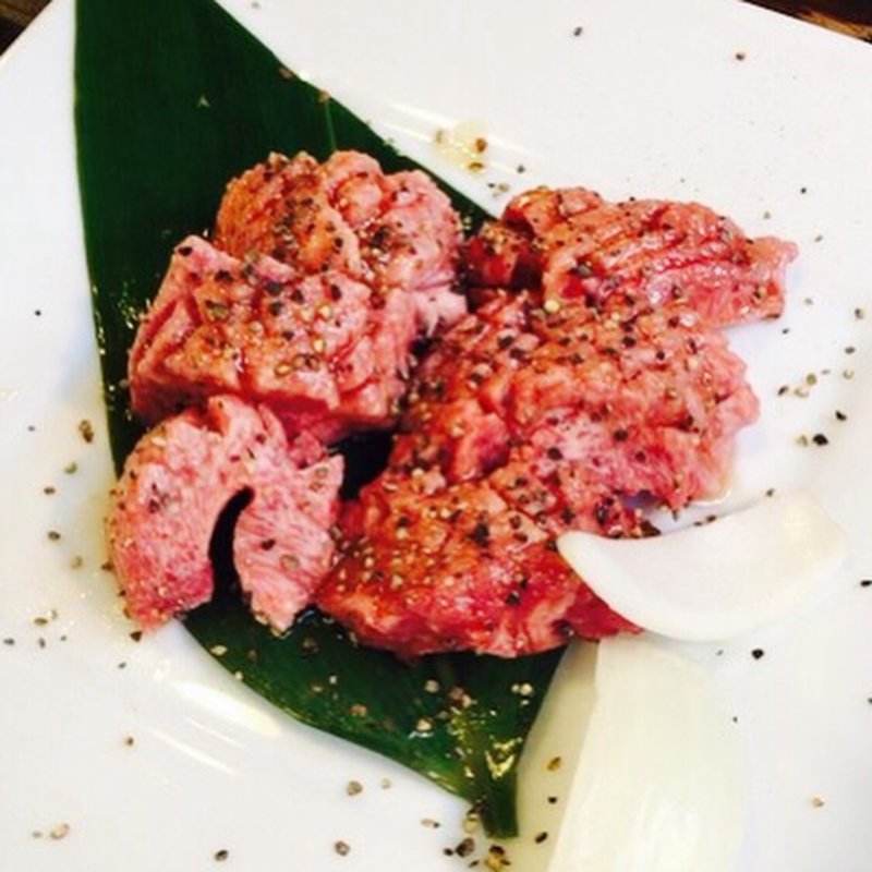 厚切り塩タン(焼肉あさだ)