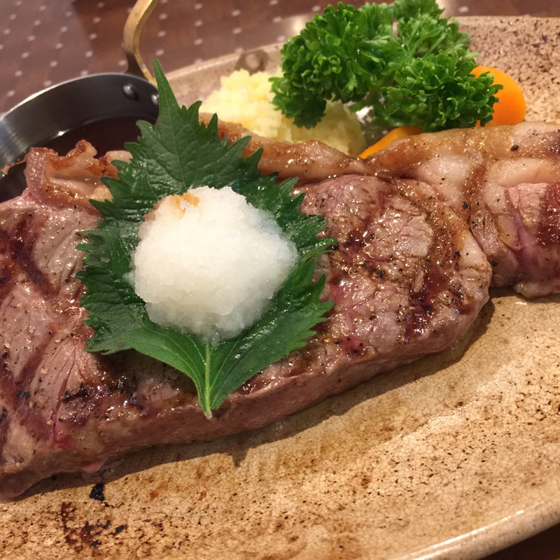 アンガスステーキ(ロイヤルホスト東新宿駅前店)