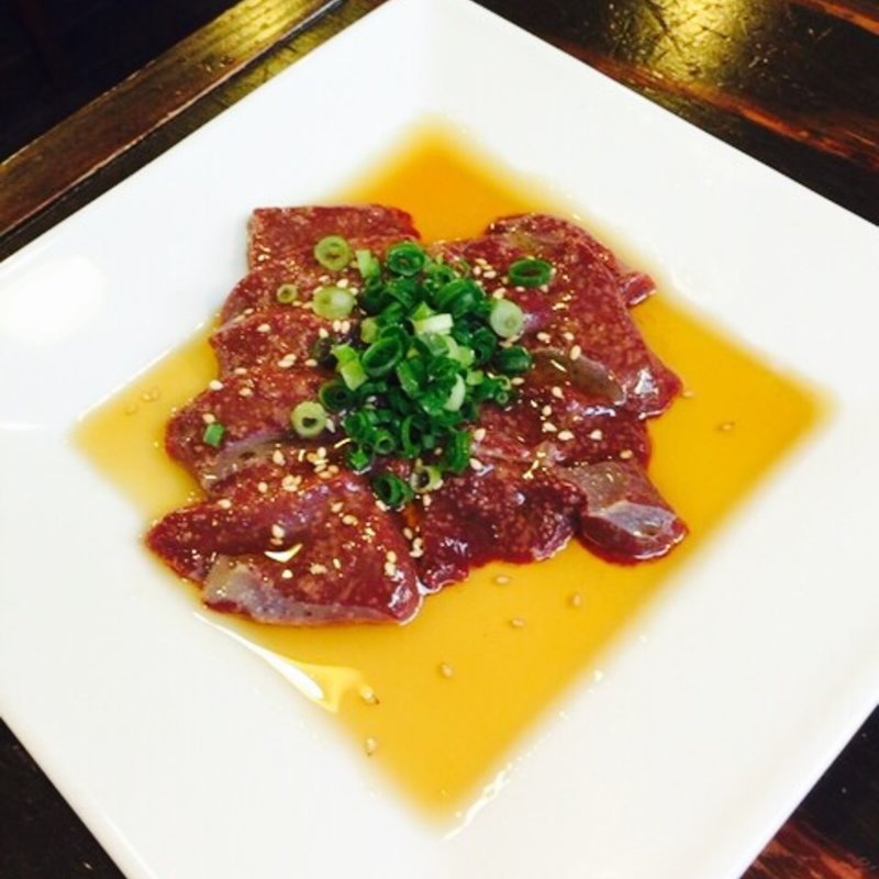 超新鮮レバー焼(焼肉あさだ)