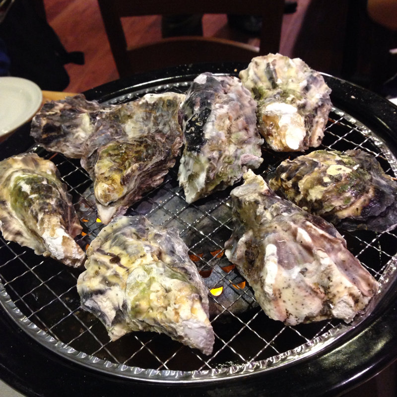 焼き牡蠣コース(かき小屋 パルコ店 )