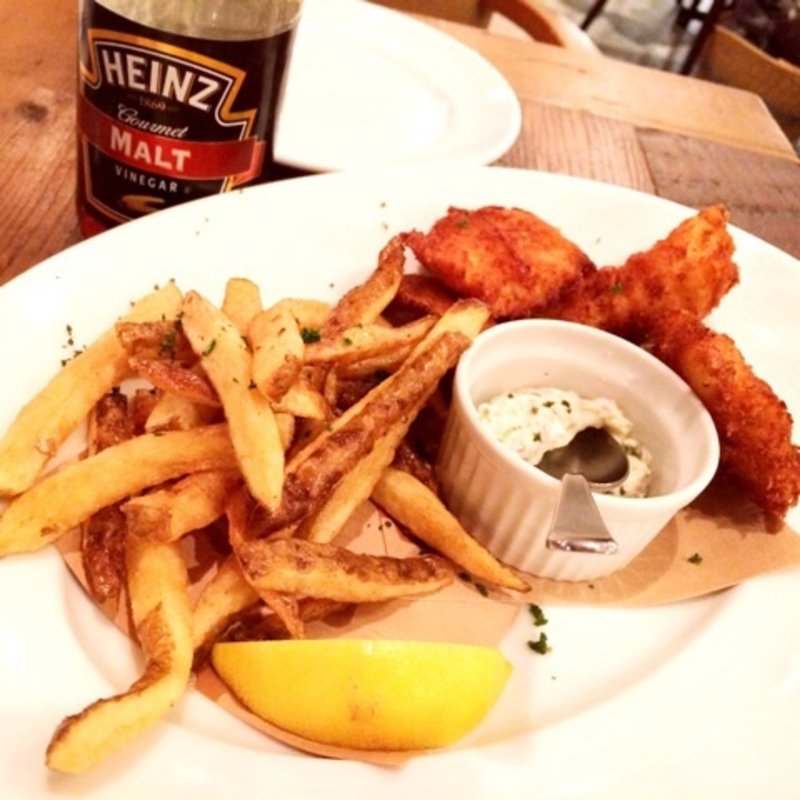フィッシュ＆チップス(バビーズ ランドマークプラザ （Bubby's）)