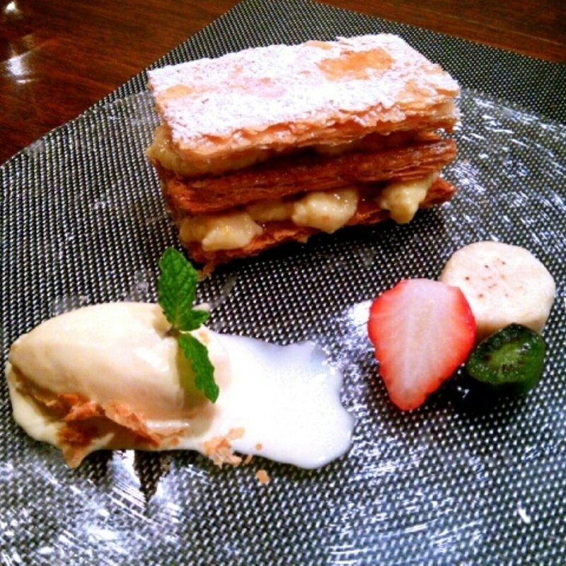 金柑のミルフィーユ(Les mariages de GAKU)