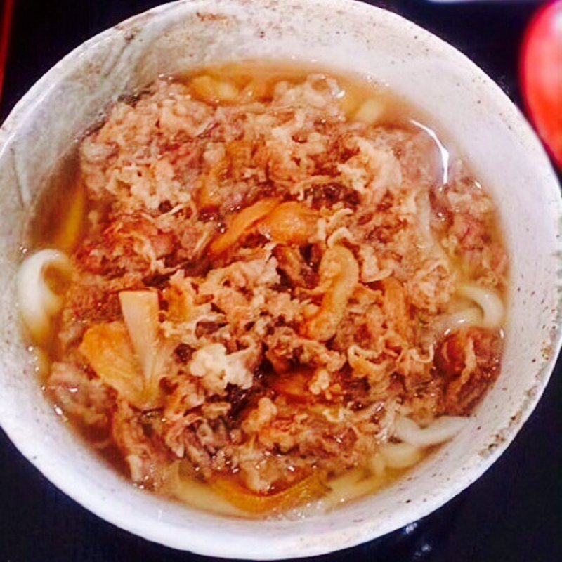 肉うどん(中村屋（津）)