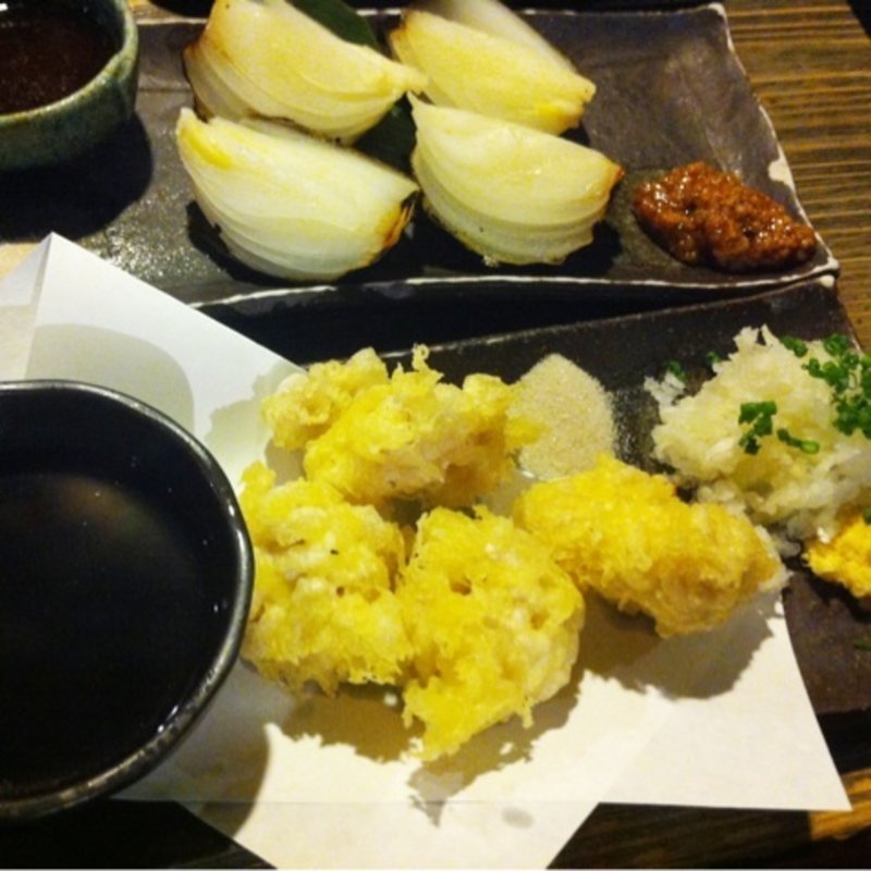 白子の天ぷら(いろり家 東銀座本店)