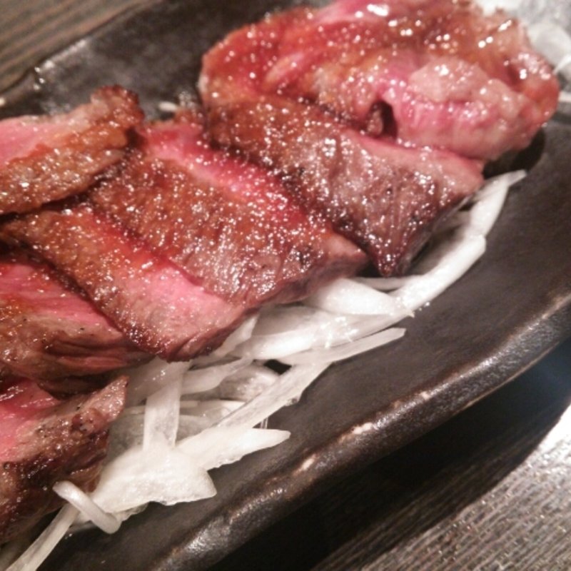 山形牛の炭火炙り(いろり家 東銀座本店)